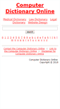 Mobile Screenshot of computer-dictionary-online.org